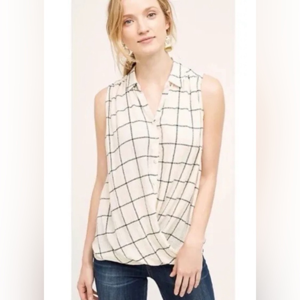 ANTHROPOLOGIE POSTPARTUM U R 1 CLASSY B TOP